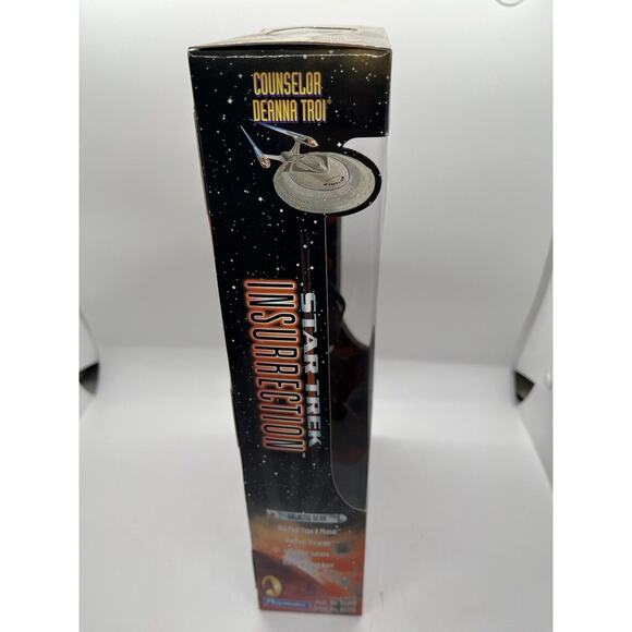 Star Trek Insurrection 9" Troi Action Figure Playmates - Sealed - Picture 5 of 9